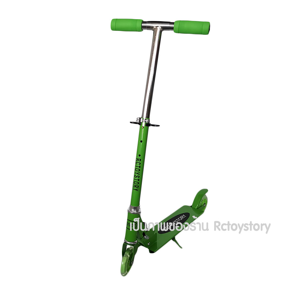 Rctoystory สกู๊ตเตอร์  scooter ขาไถ 2 ล้อ  ล้อมีไฟ พับได้ มีขาตั้ง รองรับน้ำหนักได้ 40 กก.