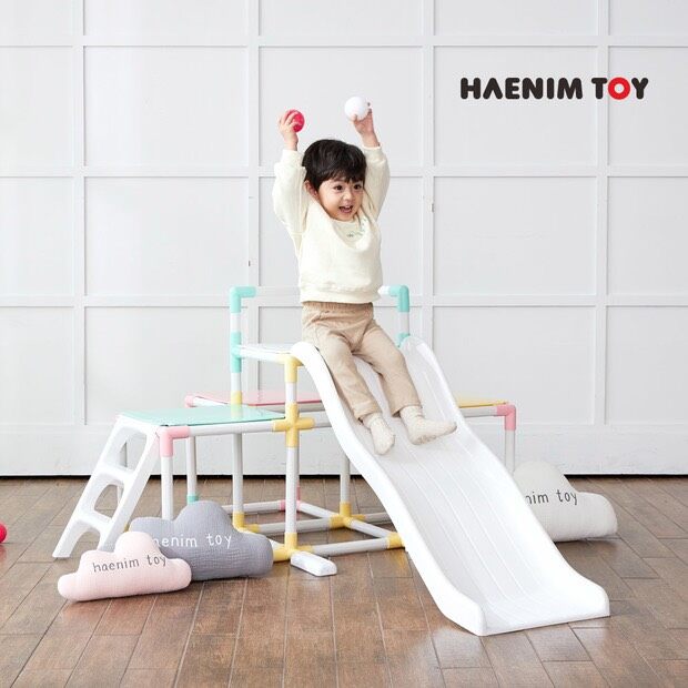 Haenim ชุดปีนป่ายสไลเดอร์หรรษา ชุดสไลเดอร์เกาหลี Jungle gym ของเล่นเด็ก