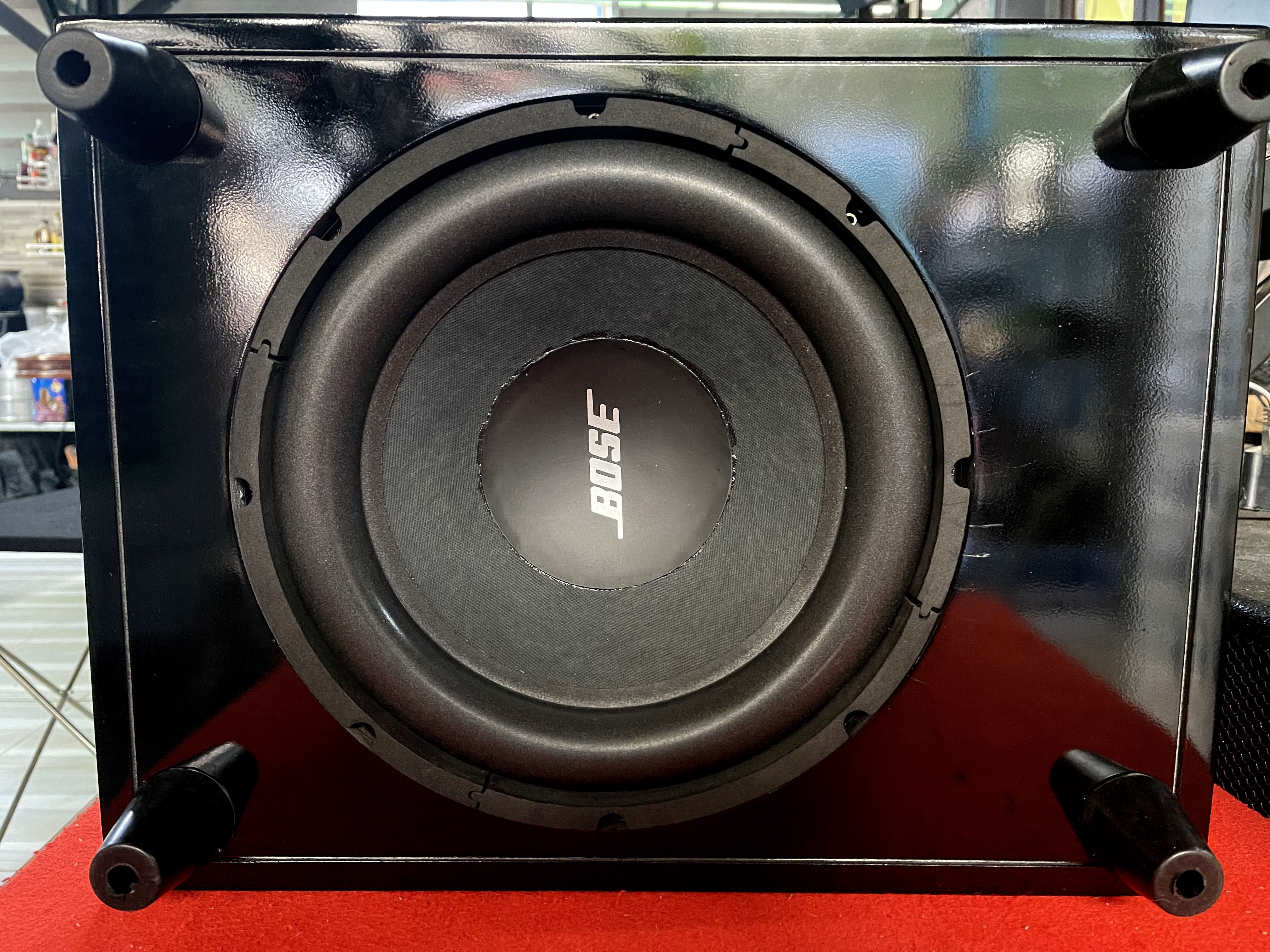 ลำโพงซับ BOSE AM1200 ซับวูฟเฟอร์ขนาด 12 นิ้ว subwoofer มีเพาว์เวอร์แอมป์ในตัวเบสแน่นจุกอก