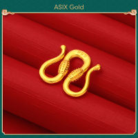 ASIX GOLD 24K ทอง M ตะขอ S ตะขอหัวเข็มขัดอุปกรณ์เสริม อุปกรณ์เสริมสร้อยคอ