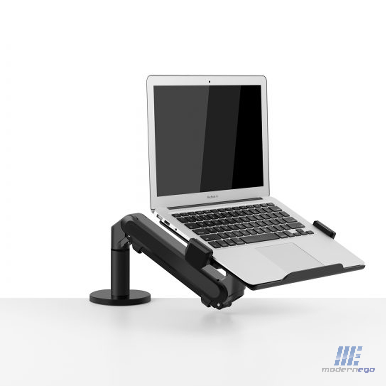 ขาวางโน๊ตบุ๊คสปริงก๊าซ Single Laptop Gas Spring Desk Mount