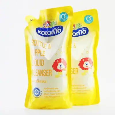 Kodomo โคโดโมะ น้ำยาล้างขวดนม ขนาด 600 ml ซื้อ 1 แถม 1