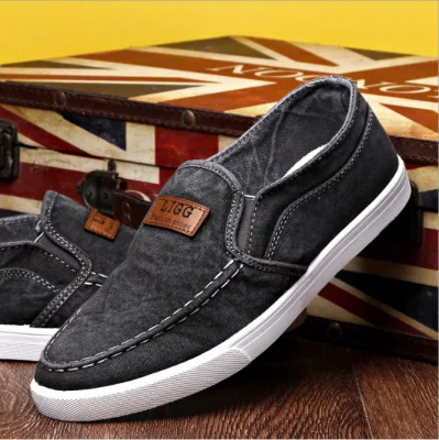 NGT Men Casual Shoes รองเท้าแฟชั่น ผู้ชาย ลำลองแบบสวม Spring and Summer Canvas Shoes Korean Men's Shoes Low-top Casual Shoes LTH265