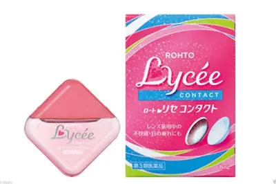 น้ำตาเทียม วิตามินหยอดตาญี่ปุ่น Rohto Lycee Contact