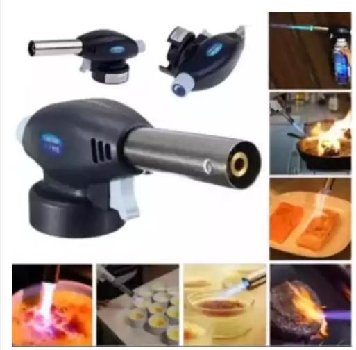 หัวพ่นไฟ หัวพ่นแก๊ส WANS MULTI PURPOSE TORCH Piezo Ignition หัวเชื่อมแก๊สกระป๋อง หัวพ่นไฟจุดเตาถ่าน แค้มปิ้ง หัวปืนพ่นไฟ หัวไฟแช็คหัวฟู่ใหญ่ หัวพ่นไฟทำอาหาร แต่งหน้าเค้ก ซูชิ หัวเป่าแก๊ส หัวเป่าไฟ หัวพ่นไฟแก๊สกระป๋อง หัวพ่นไฟความร้อนสูง