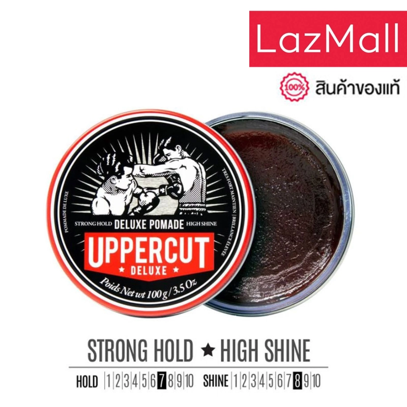 ภาพหน้าปกสินค้าUppercut Deluxe - Deluxe Pomade (100 ml / 3.5 oz) ผลิตภัณฑ์จัดแต่งทรงผม จากร้าน Magnificent Hair บน Lazada