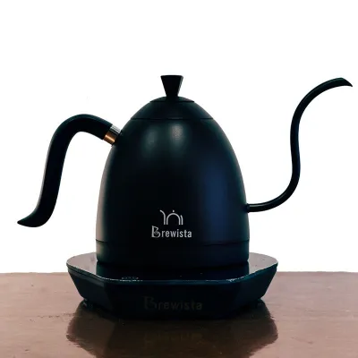 กาต้มน้ำกาแฟดริป Brewista Artisan Variable Temperature gooseneck kettle (600 ml)‼️แถมฟรี หัวแปลงปลั๊กไทย
