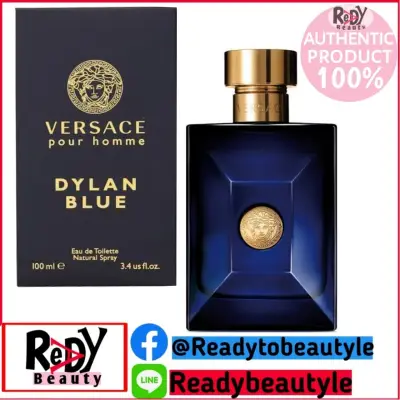 Versace Pour Homme Dylan Blue EDT 100ml ของแท้