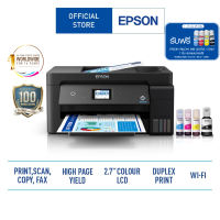 Epson EcoTank L14150 Printer Multifunction Print / Copy / Scan / Fax / Wi-Fi Direct / Ethernet (ปริ้นเตอร์) (พร้อมหมึกแท้ครบทุกสี)