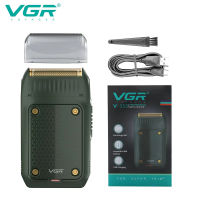 VGR V-353 ที่โกนหนวดไฟฟ้า ขนาดพกพา ใช้งานง่ายสะดวกสบาย เครื่องโกนหนวดเคราแบบชาร์จไฟได้