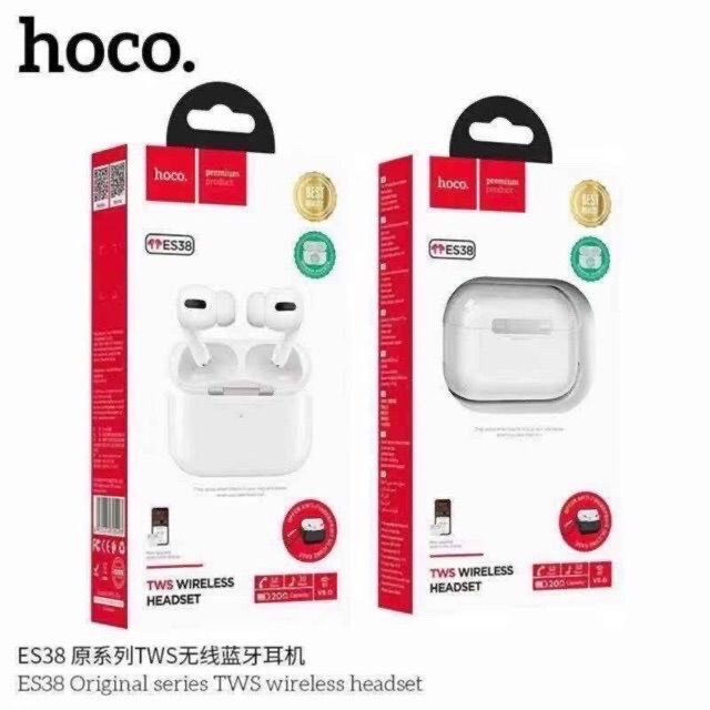 โปรโมชัน HOCO รุ่น ES38 หูฟังบลูทูธ หูฟังไร้สาย TWS Wireless headset ราคาถูก หูฟัง หูฟังสอดหู