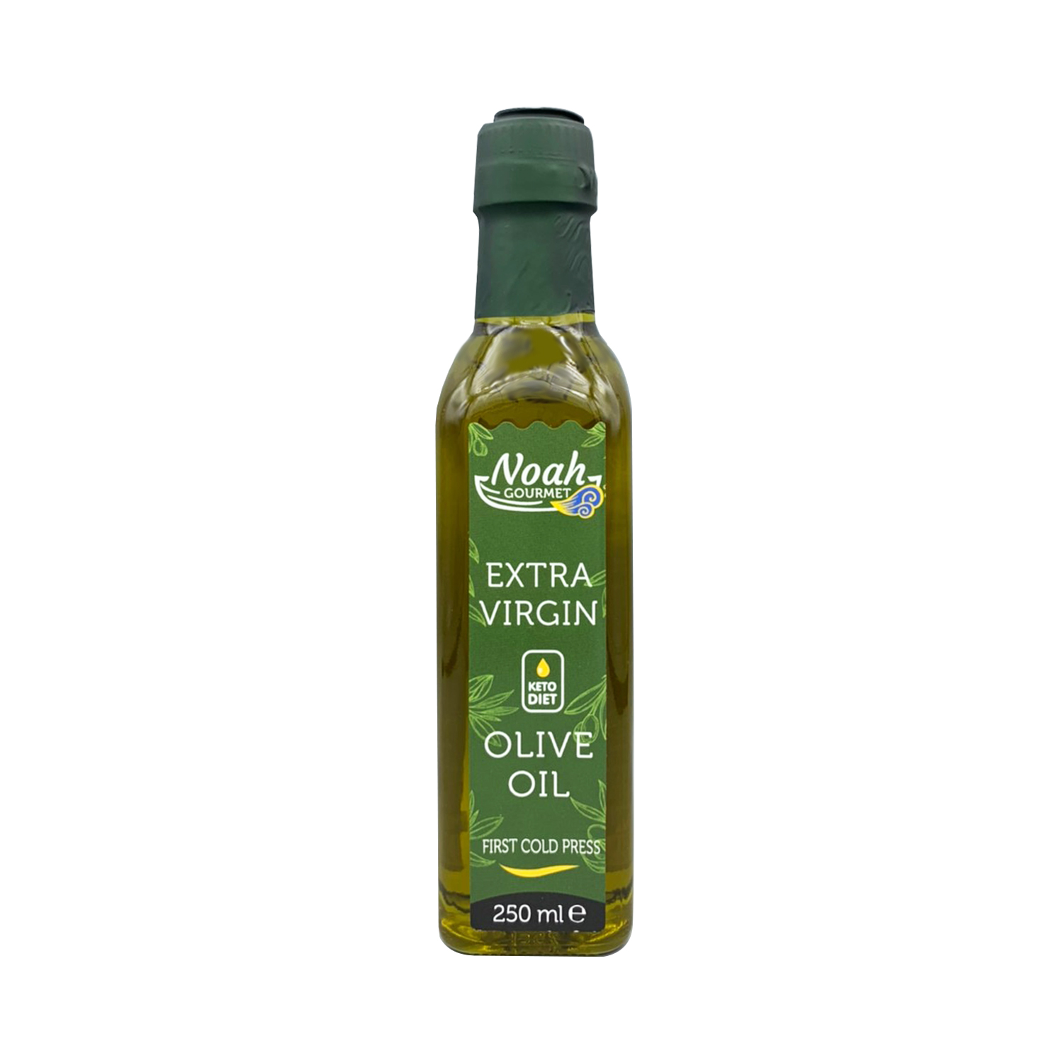 Noah 100% น้ำมันมะกอกบริสุทธิ์ 100% Extra Virgin Olive Oil, First Cold Press (250 ml)
