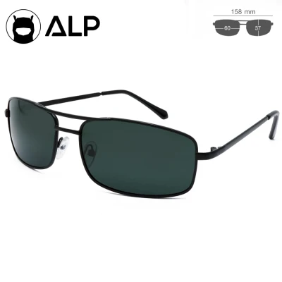 ALP Sunglasses แว่นกันแดด แถมกล่องและผ้าเช็ดเลนส์ UV 400 Rectangle Style รุ่น ALP-SN0051