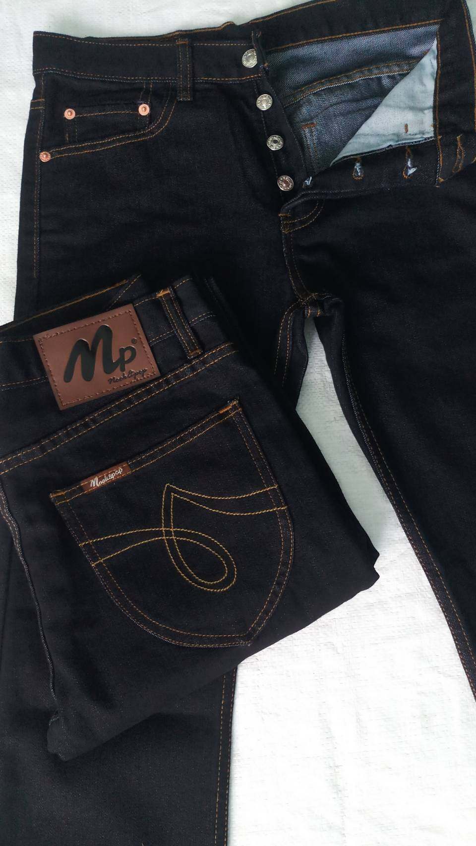 กางเกงยีนส์ชาย กางเกงยีนส์ผู้ชาย กางเกงยีนส์ขายาว มีไซร์ให้เลือก 28 -44 กางเกงยีนส์ผ้าฟอกนิ่มผ้าล้างน้ำทรงขากระบอก กางเกงยีนส์แฟชั่น