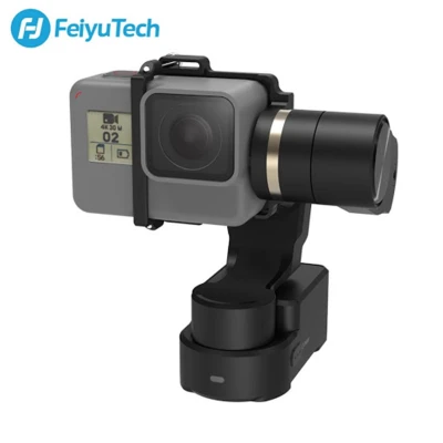 FEIYUTECH WG2X Wearable Action Camera Gimbal Stabilizer for GoPro Hero 7/6/5/4/3, DJI OSMO Action, SJCAM Sports Camera, Action Camera