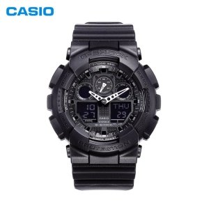 ภาพหน้าปกสินค้า1.นาฬิกา Casio G - Shock กีฬากลางแจ้งแฟชั่นกันน้ํา ผู้ชายที่ดู GA-100B-4A ดับเบิล ที่เกี่ยวข้อง