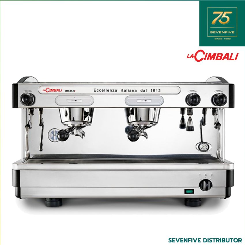 LA CIMBALI เครื่องชงกาแฟ เครื่องทำกาแฟ Semi-Automatic 2 หัว LAC1-M27 RE C2 ราคา 117,422 บาท*ส่งฟรี