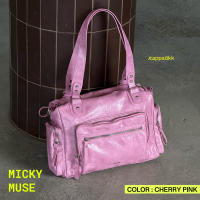 (พร้อมส่ง) KAPPABKK Micky [Muse Collection] กระเป๋าสะพายทรงเท่ เอาใจสายเก๋สายแบก มีจริต