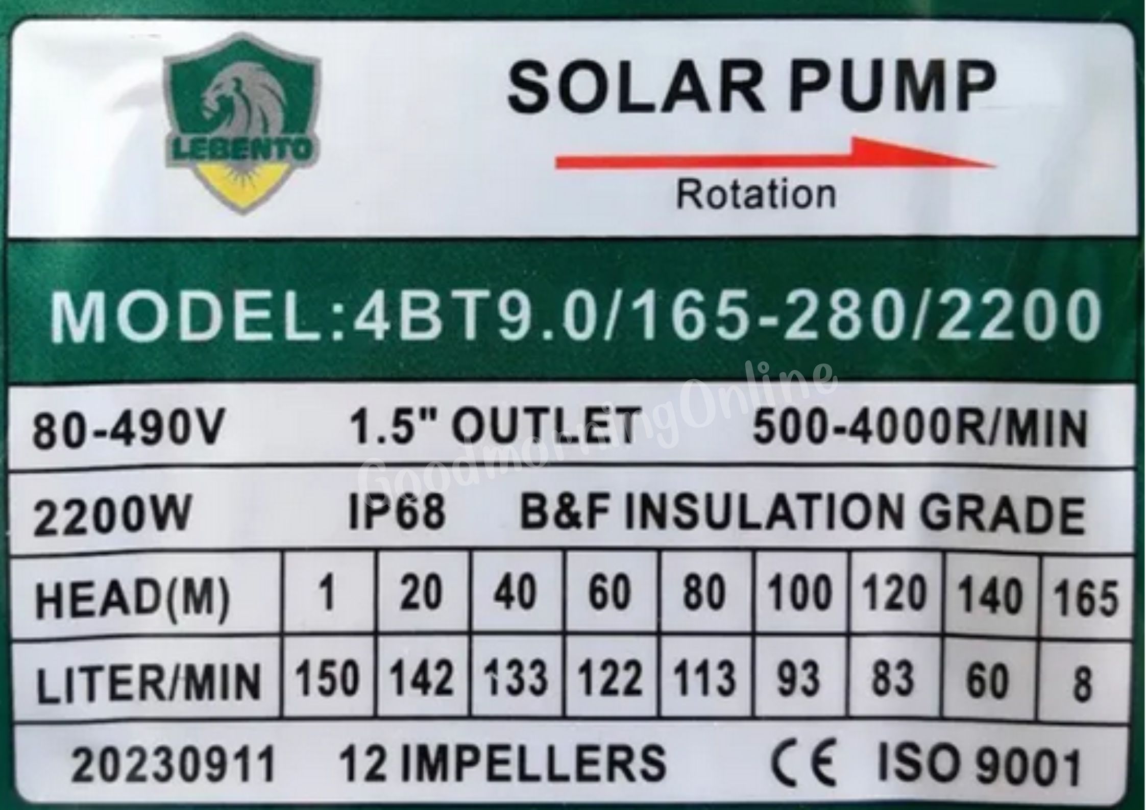 4BT9.0/165-280/2200-2