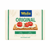 Wasa Original Crispbread 275g ขนม ขนมกินเล่น ขนมปังกรอบ บิสกิต แครกเกอร์ นำเข้าจากเยอรมัน