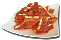 ด็อกฟิน (Dogfin) ไก่อบแห้ง ขนาด 500 กรัม - 1 กิโลกรัม ขนมสุนัข ราคาส่งถูกสุดๆ!!!!(DC36 เบคอนพันนมผูก500 กรัม)