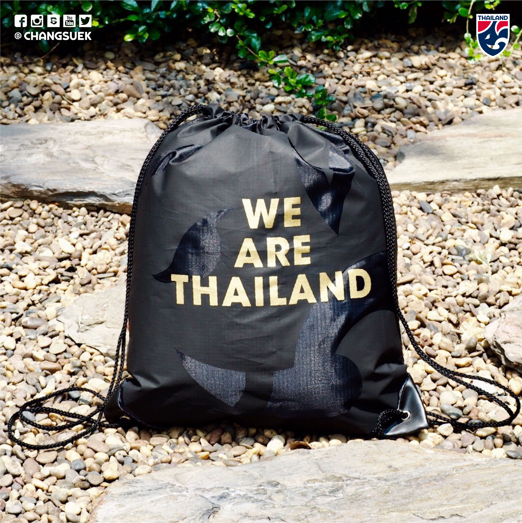 ช้างศึก - กระเป๋าเชือกรูด WE ARE THAILAND