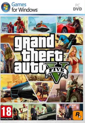 Pc เกมส์ GTA V (แฟรชไดรฟ์ 64 G )