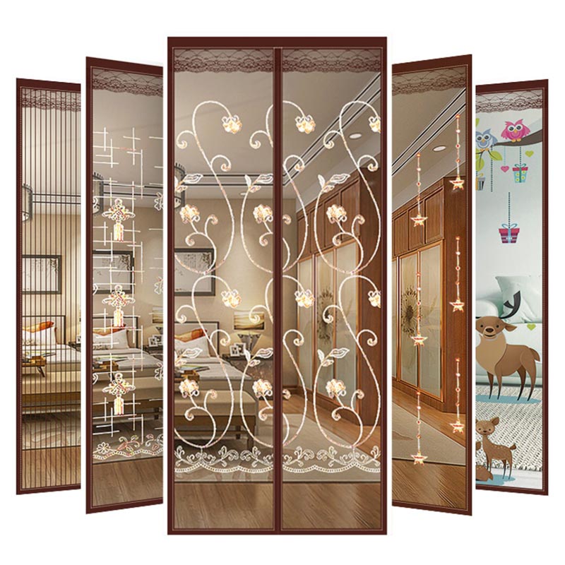 เลือกซื้อ ผ้าม่าน ม่านแม่เหล็กกันยุง เกรดพรีเมี่ยมม่านกันยุง ม่านติดประตู ผ้าม่าน ม่านติดประตู ตาข่ายรุ่นHi-and ขอบตีนต๊กแก มุ้งตาข่ายกันยุง ราคาพิเศษ มีเก็บเงินปลายทาง