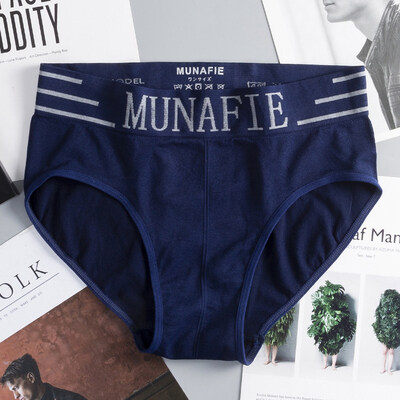 （1 piece）กางเกงในชาย MUNAFIE เนื้อผ้านุ่ม ดีมาก ชุดชั้นในผู้ชาย กางเกงในชาย [พร้อมส่ง] [เก็บเงินปลายทาง]