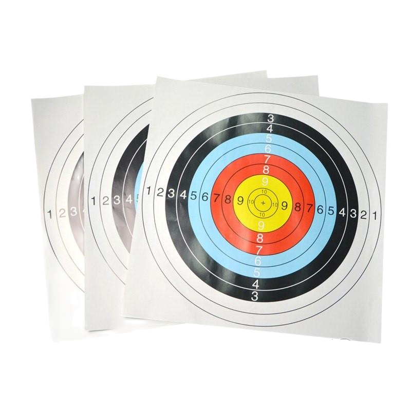 x1 Target Paper Archery Junxing-topoint ธนู ยีงธนู