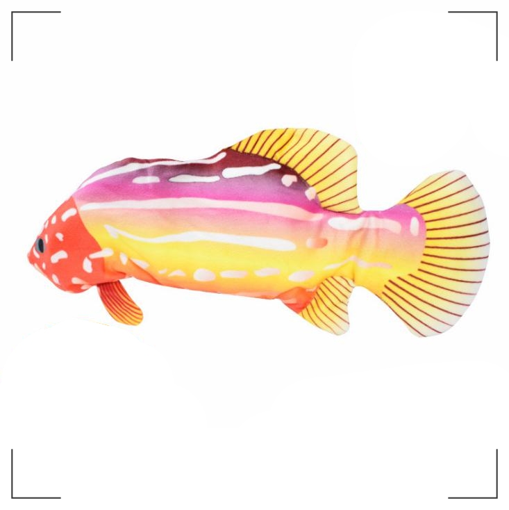 ✅พร้อมส่ง✅ ปลาดุ๊กดิ๊ก ปลาดิ้นได้ ปลาของเล่น ของเล่นแมว แถมสาย USB ชาร์จไฟได้