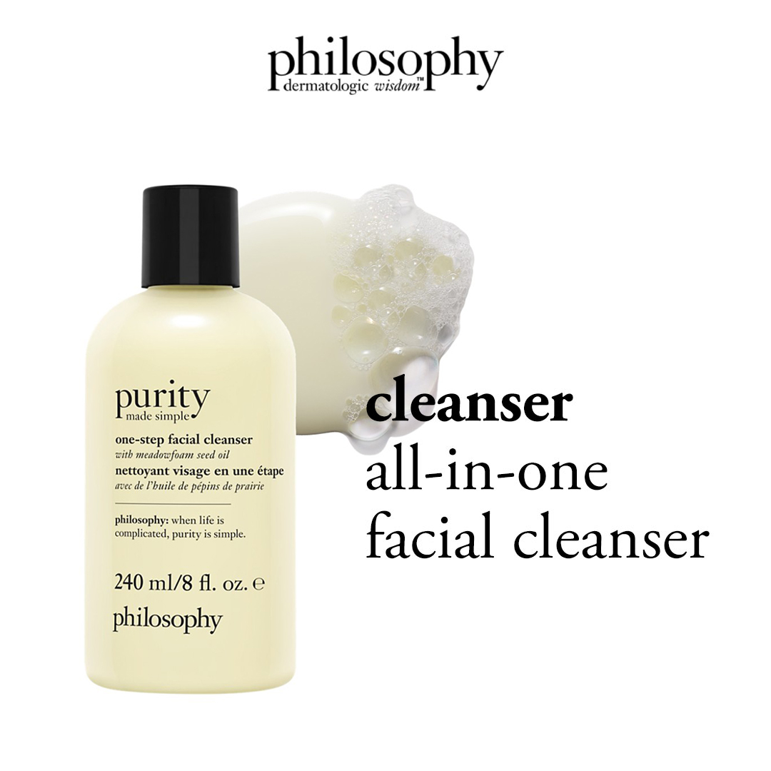 Philosophy Purity Made Simple One-Step Facial Cleanser 240ml ราคา 1,190 บาท*ส่งฟรี