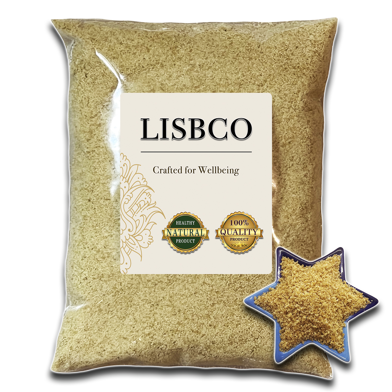 Coconut Sugar Powder 1 kg Powdered Sugar Healthy Sugar 100% Natural Authentic suitable for cooking making tea baking Palm Sugar ราคา 120 บาท*ส่งฟรี