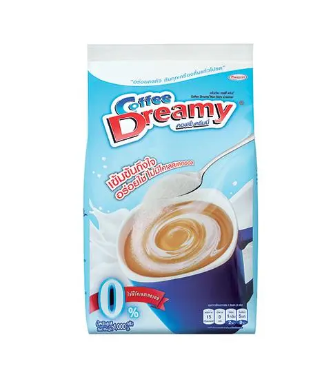 ครีมเทียม Dreamy สีฟ้า ไม่มีโคเลสเตอรอล (1kg./ถุง)