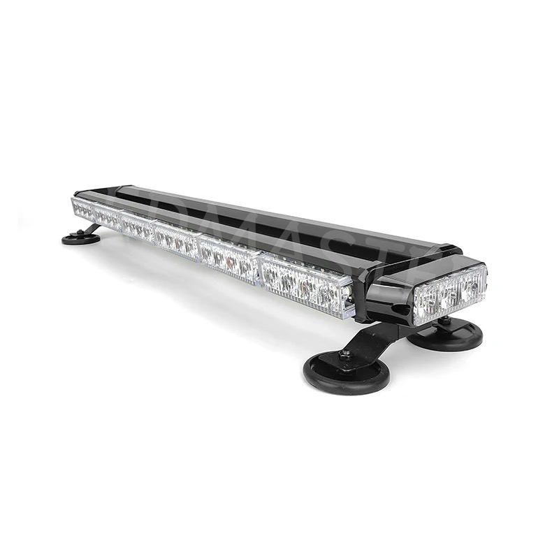 สว่างจัดเต็ม ไฟไซเรน LED ติดหลังคา Siren 54LED แสงแดง ไฟไซเรนติดหลังคารถ งานพรีเมี่ยม คุณภาพสูง มีประกันสินค้า