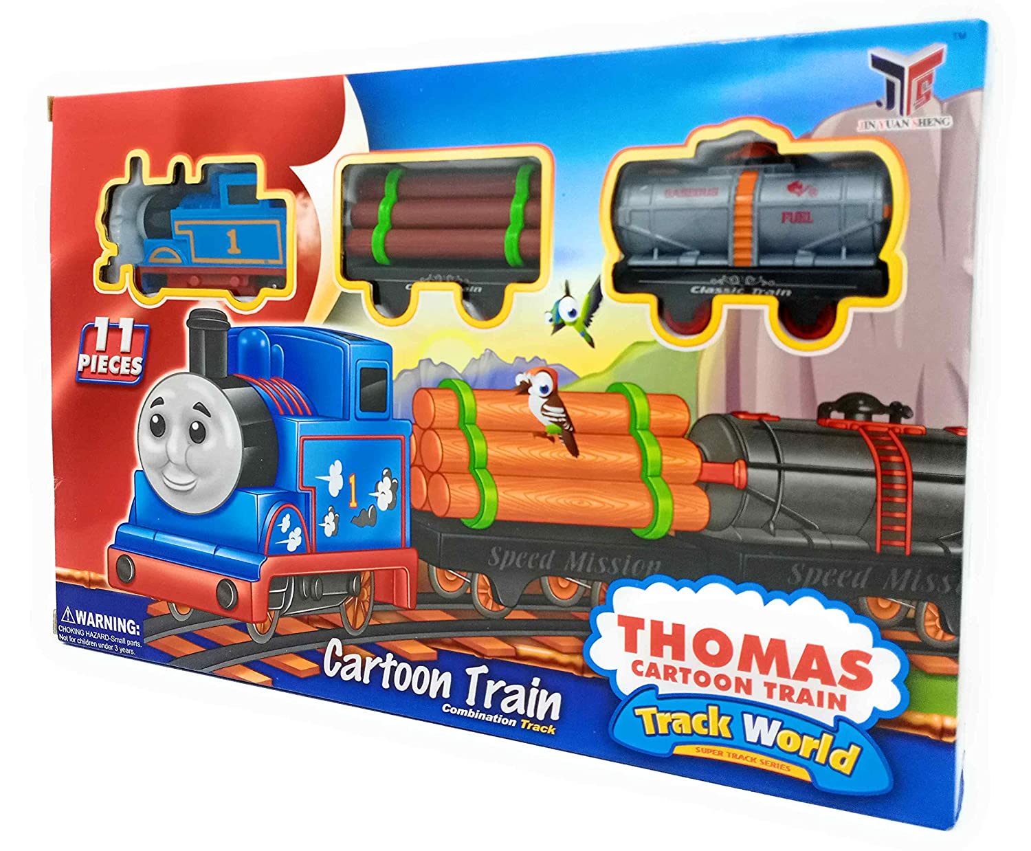 รถไฟ การ์ตูนโทมัส Thomas Cartoon Train 11 17 ชิ้น ชุดรถไฟ รถราง รถไฟราง รางรถไฟ รถไฟของเล่น - Toys Store