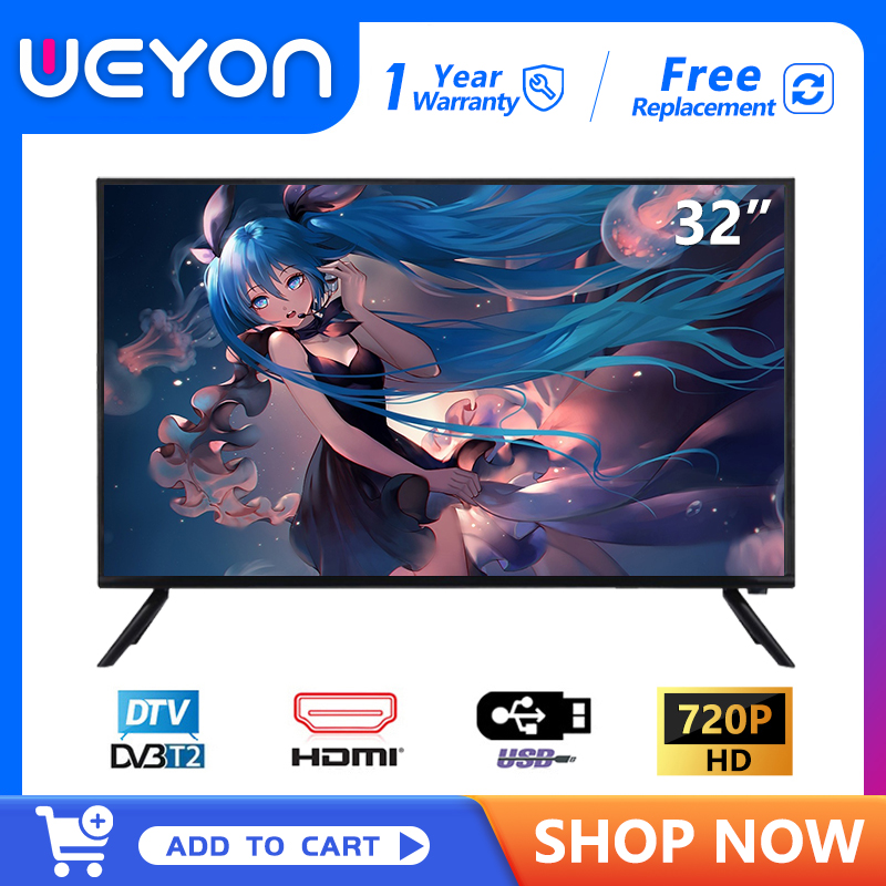 【Big Sale】Weyon 32 Inch Digital Tv Led Tv 32 Inch Hd Tv Special Price（Model Ur32A） Digital Television ราคา 2,750 บาท*ส่งฟรี