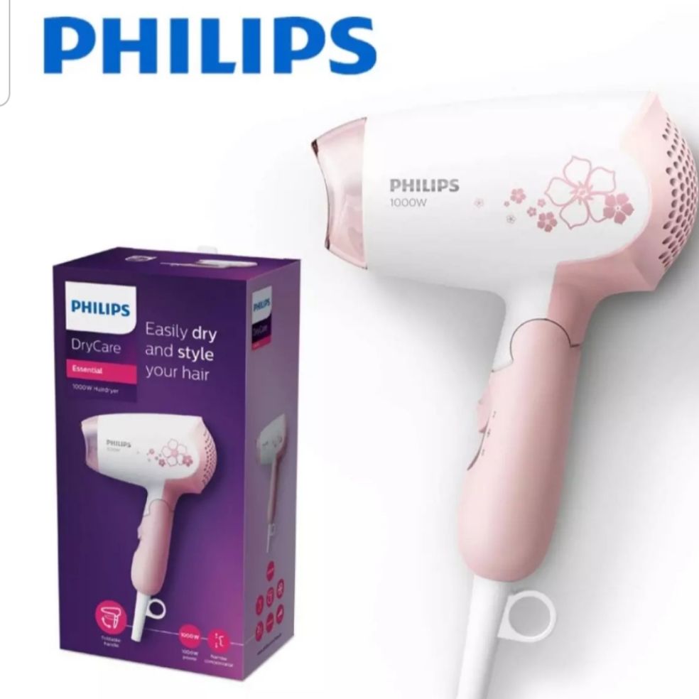 Philips DryCare ไดร์เป่าผมphillips 1000W HP8108 แท้💯 ประกันศูนย์ 2ปี