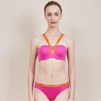 ELLE lingerie  ยกทรงแบบครึ่งเต้า ดีไซน์สายบ่าไขว้ด้านหน้า (Molded bra) มีให้เลือก 9 สี  รุ่น - LB4615
