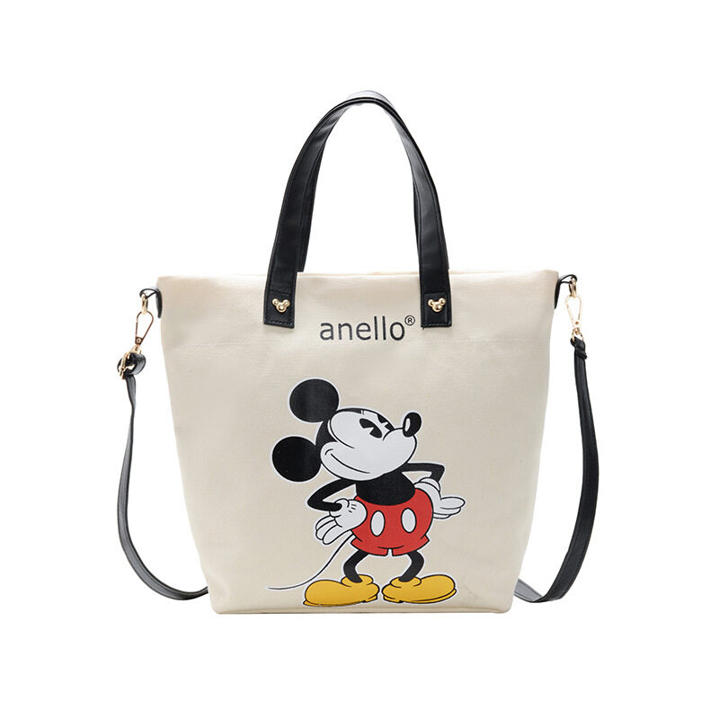 กระเป๋าAnello mickey limited edition กระเป๋าถือ มิกกี้เมาส์ กระเป๋าผ้า กระเป๋าสะพายข้าง ใช้ได้ทั้งเด็กและผู้ใหญ่