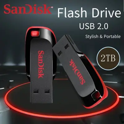แฟลชไดรฟ์ 1/2TB Pendrive Thumbdrive USB Flash Drive Flash Disk Memory stick Pen Drive 3264128