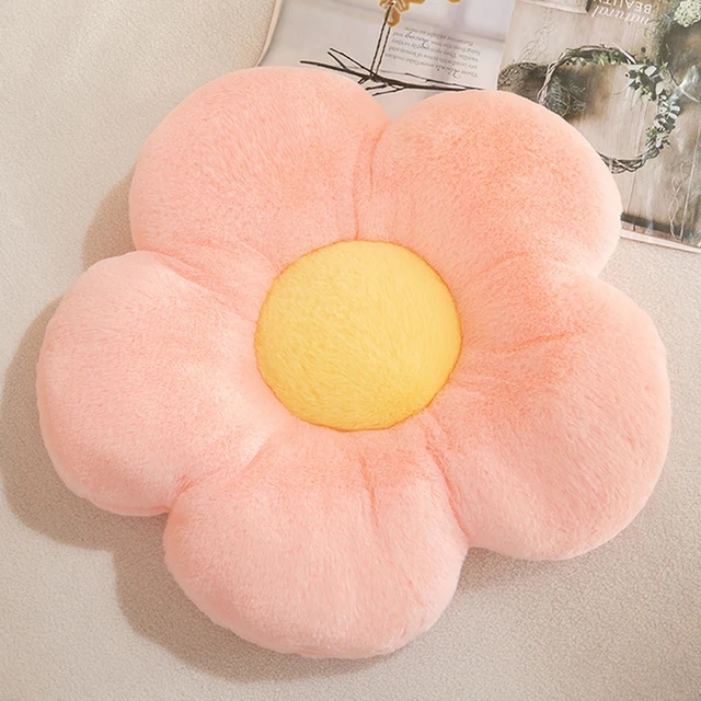 เบาะรองนั่ง เบาะดอกไม้ 35cm เบาะนั่ง เบาะรองหลัง หมอนตุ๊กตา หมอนข้าง หมอนกอด ตุ๊กตา หมอนโซฟา