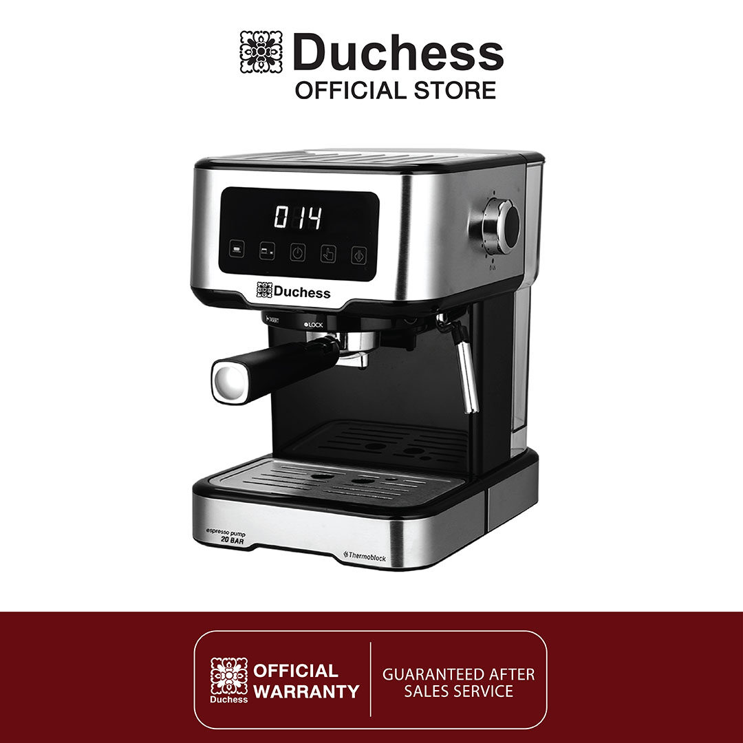 Duchess CM5350B Espresso Machine – Free Portafilter + Filter Baskets | 1-Year Warranty ราคา 3,990 บาท*ส่งฟรี