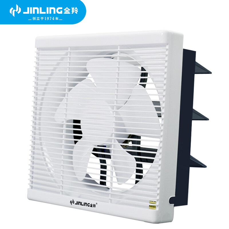 JINLING พัดลมระบายอากาศ พัดลมดูดอากาศ Ventilation Fan For Kitchen Bathroom พัดลมระบายอากาศ แบบติดผนัง