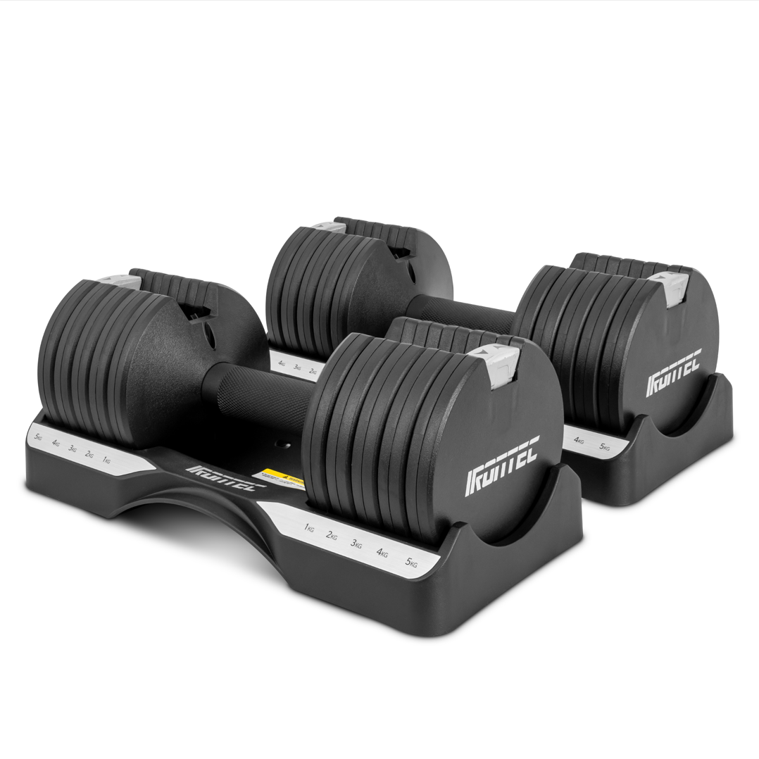 ชุดดัมเบล SlideTec 5-IN-1 สูงสุด 5KG (ST-125S-DB-SET) - เครื่องออกกำลังกาย แบรนด์ IRONTEC ราคา 7,870 บาท*ส่งฟรี