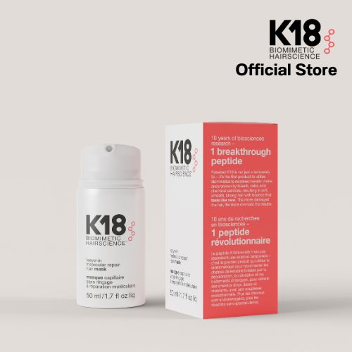 K18 Molecular repair hair mask 50 ml. ราคา 2,910 บาท*ส่งฟรี