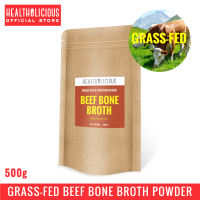 Grass-fed Beef Bone Broth Powder from Sweden 500g - ผงซุปกระดูกจากวัว 100% ไม่ปรุงแต่งกลิ่นรส