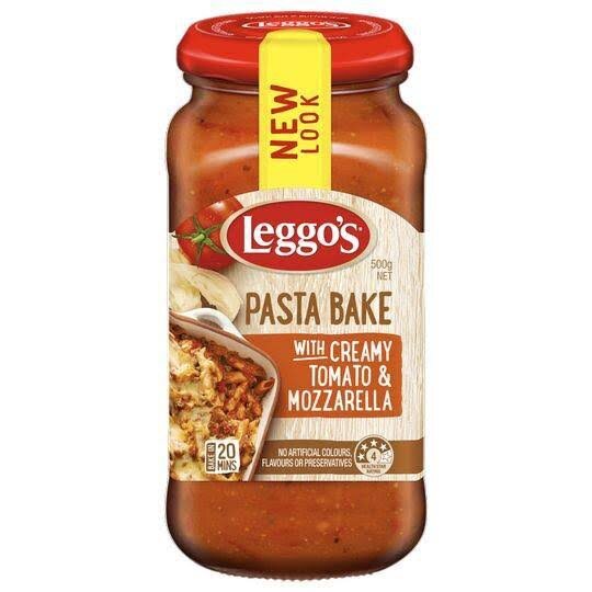 Leggo’s pasta bake พาสต้ารสมะเขือเทศผสมครีมชีส ปริมาณ 500 g