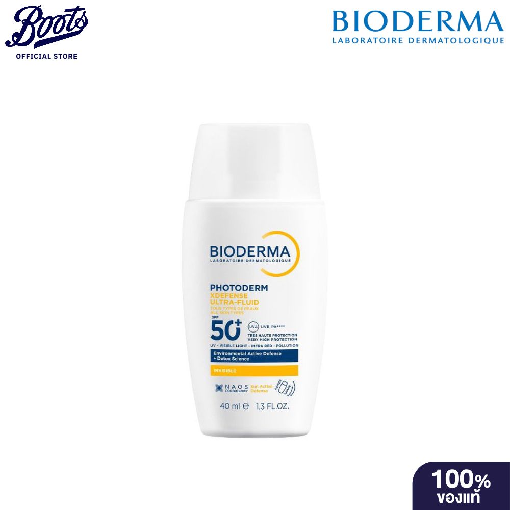 Photoderm Xdefense Ultra-Fluid Spf50+ Invisible 40 Ml ราคา 1,081 บาท*ส่งฟรี