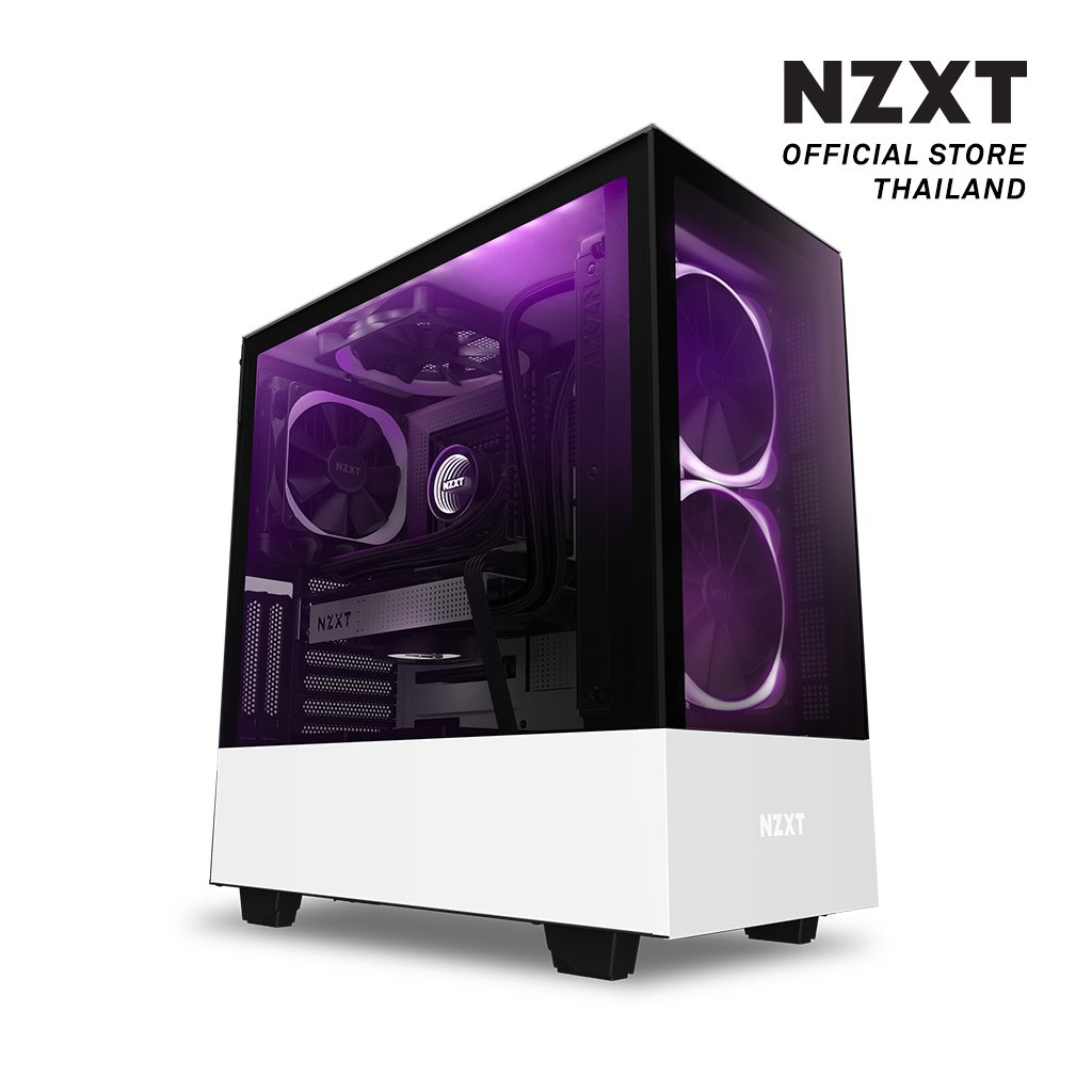 NZXT Case H510 Elite Tempered Glass - WHITE